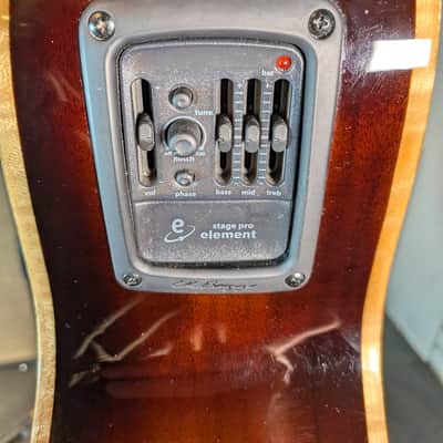 Alvarez AGA99CEARSHB Grand Auditorium Acoustic/Electric Guitar w/Case - Shadowburst (Used) image 5
