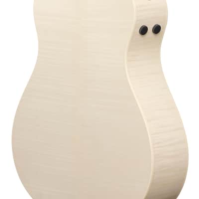 Ibanez Advanced Acoustic AAM370E Guitar Open Pore Antique White image 10