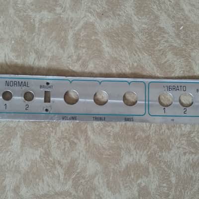 Fender Bandmaster Reverb TFL 5005 D - Original Amp Faceplate Silverface image 5