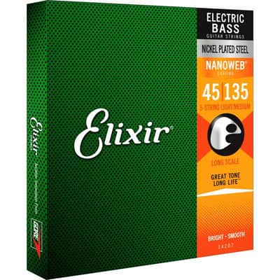 ELIXIR 14207 Jeux - 5 Cordes Light/Medium 45-65-85-105-135 image 1