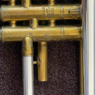 H.N. White King Silvertone Liberty #2 Trumpet 1936 - Sterling Silver and brass image 20