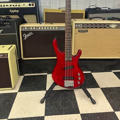 Arbor 5 string bass Red Jazz style image 3