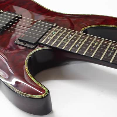 Schecter Hellraiser C-1 FR - Black Cherry image 5