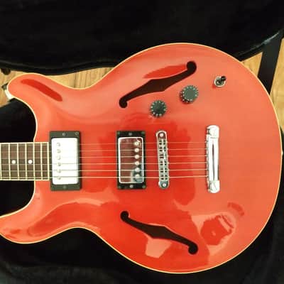 Hamer USA Newport Pro 2000/2001 Orange Sparkle Translucent OSHC SD Seth Lover Pups image 7