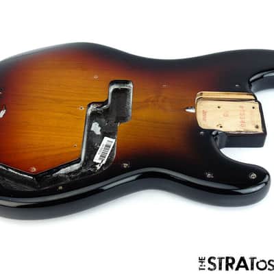 Fender American Professional Precision P Bass V 5 String BODY USA Sunburst image 1
