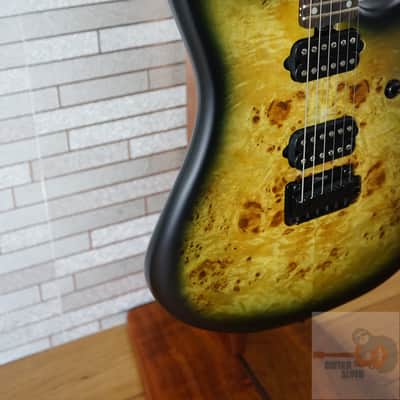 Sterling Jason Richardson 6 Signature Cutlass - Natural Poplar Burst - With Gig Bag image 10