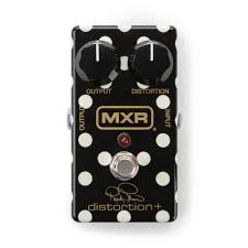 MXR RR104 Randy Rhoads Signature Special Edition Distortion + - Black / White Polka Dots image 1