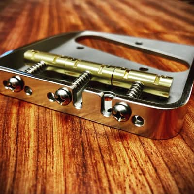 Van Dyke-Harms Telecaster B and/or G Bender Hybrid Bridge and Compensated Saddle Set image 2