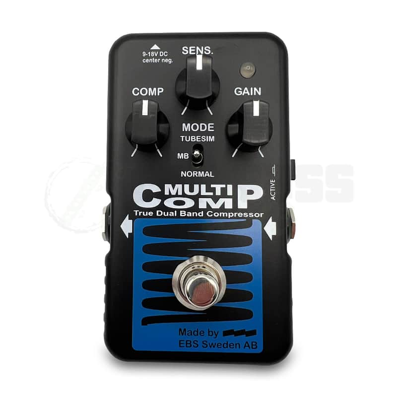 EBS MultiComp Guitar Edition True Dual Band Compressor Pedal | Reverb