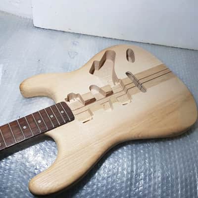 80's NECK THROUGH SWAMP ASH BODY STR*T - made in GERMANY image 9
