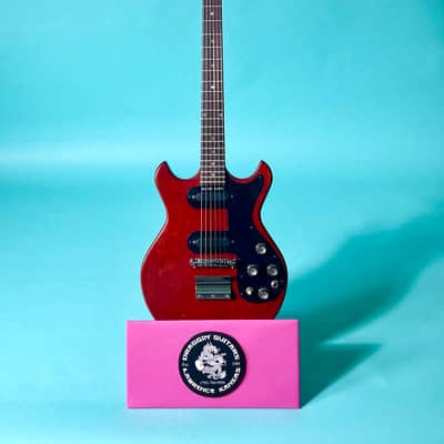 Gibson Melody Maker D 1966 - Cherry Red image 2