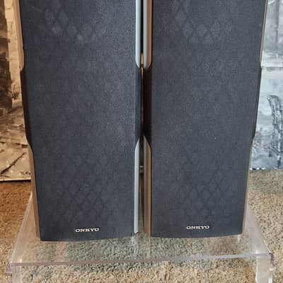 Onkyo Onkyo SKF-540F front speakers (pair) 90s - Black image 2