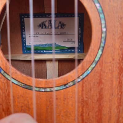 Kala Kala James Hill Concert electric Ukulele - Mahogany image 6