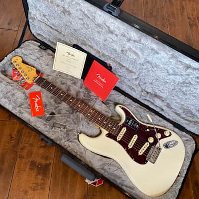 Fender American Professional II Stratocaster Rosewood RW 2021 Olympic White US210083681 image 1