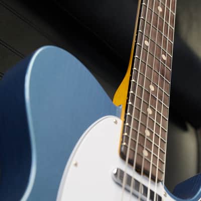 Fender Custom Shop '61 Telecaster Deluxe Lush Closet Classic - Super Aged Lake Placid Blue image 11