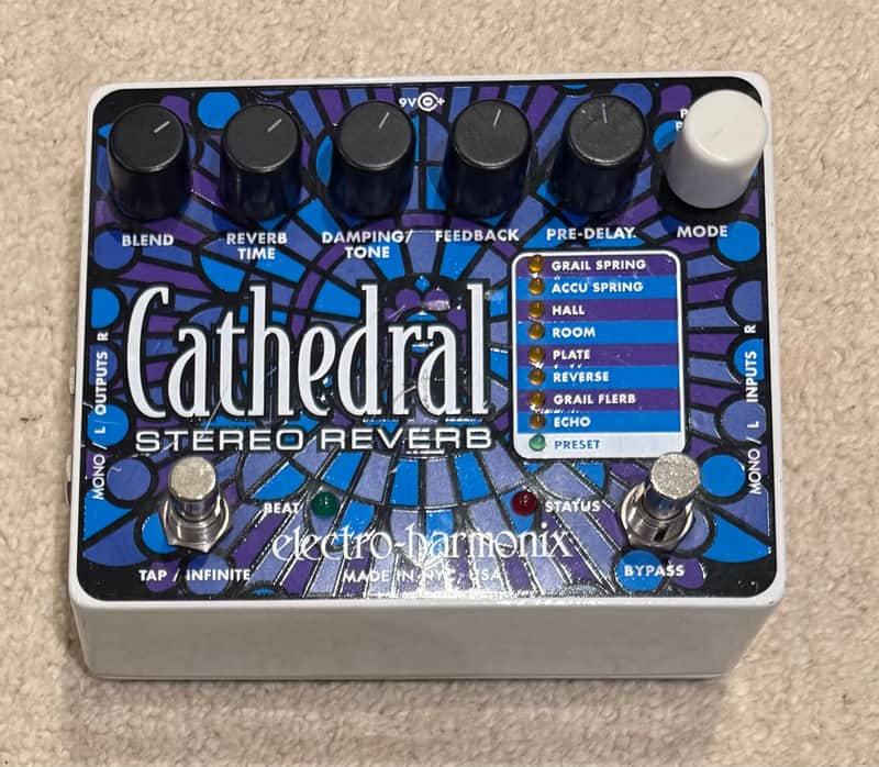 Electro-Harmonix Cathedral Stereo Reverb | Reverb UK