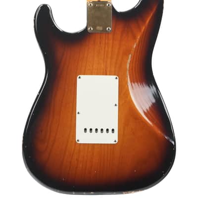 Fender Custom Shop 50's John Cruz Stratocaster Two Color Sunburst 1999 image 4