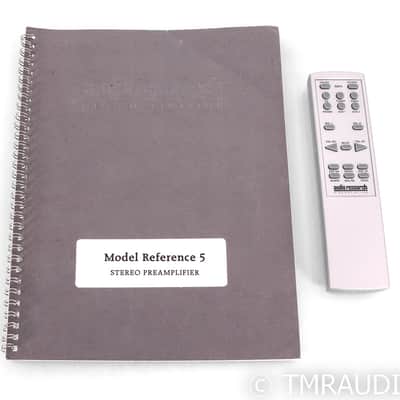 Audio Research Reference 5SE Stereo Tube Preamplifier; Remote; Black; REF5SE image 12