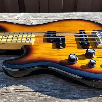 1981 Ibanez Roadster RS924 2-tone brownburst lefty image 3
