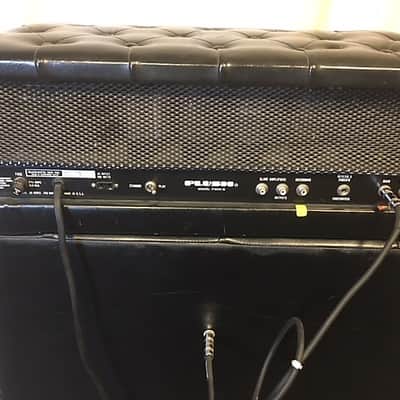 Plush PRB 1000S Amp and Cabinet early 1970's Black Padded image 7