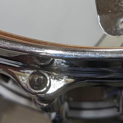 Gretsch USA Custom Snare Square Badge 1980s image 24