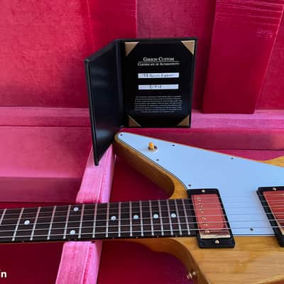 Gibson Custom Shop '58 Korina Explorer Reissue 2021 - Present - Natural with Black Pickguard image 5