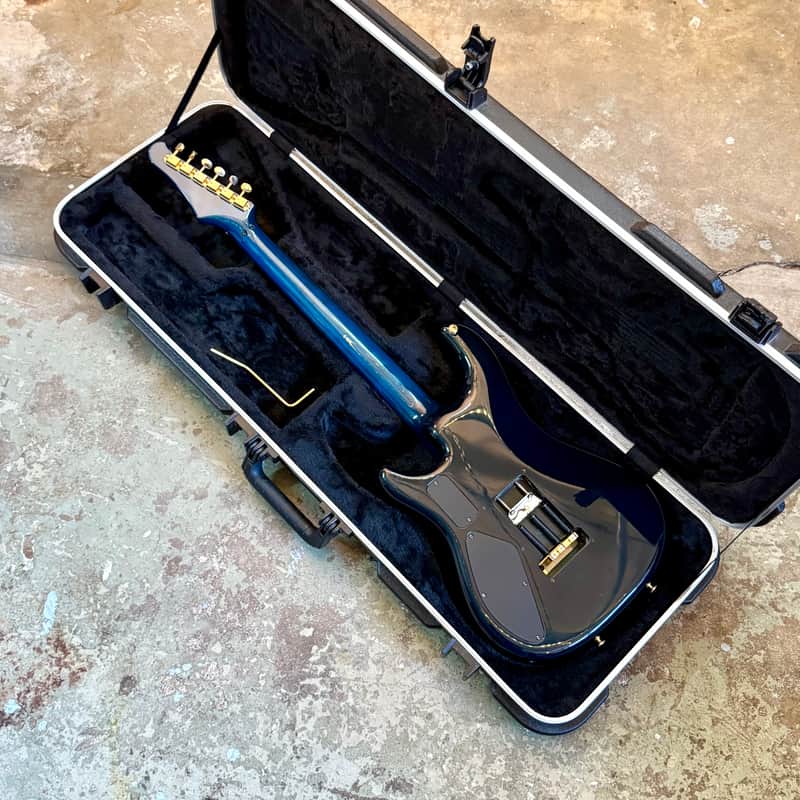 Vestax GV II Superstrato 1990's - Ocean trans blue original