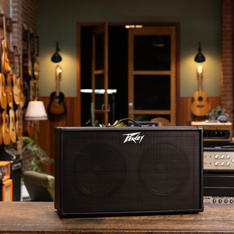 Peavey 212-6 120W 2x12" Cabinet 2010s - Black image 1