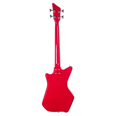 Airline Guitars Jetsons Jr Bass Red image 9
