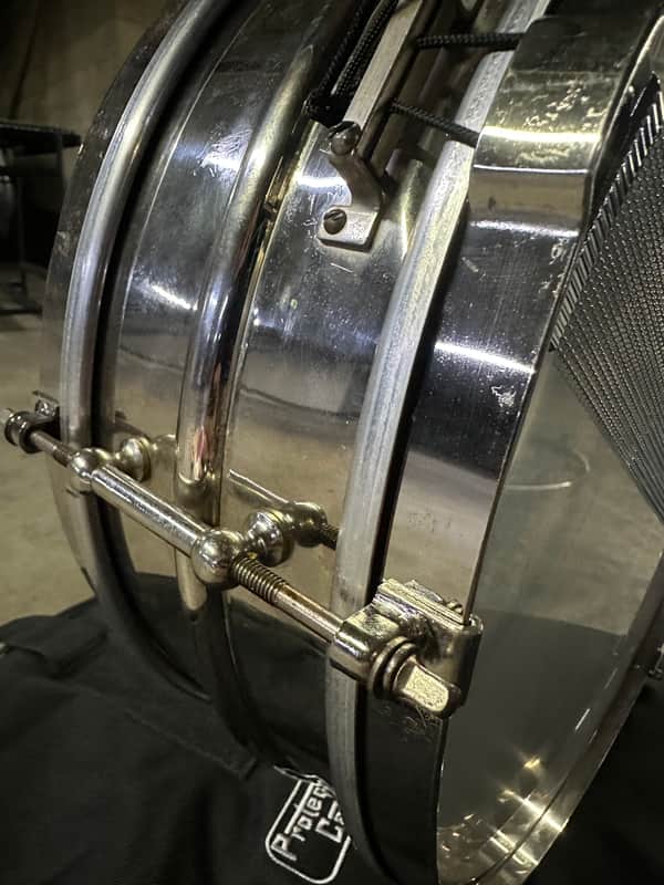 Ludwig Orchestra model snare drum 1918 - Nickel over brass image 1