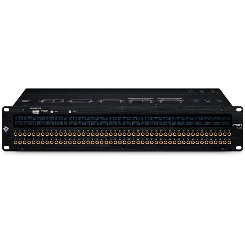 Black Lion Audio PBR TT-LIT 96-Point LED Patchbay image 1