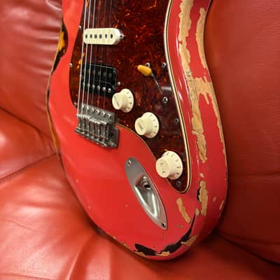 LSL INSTRUMENTS SATICOY R （Nacho Red） 2017 LsL Instruments Saticoy Nacho Red over Three Tone Sunburst