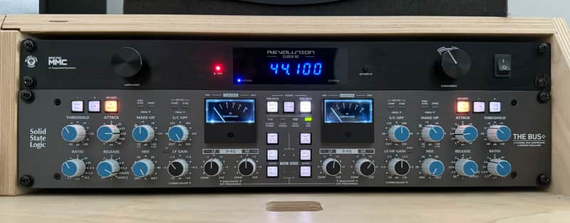 Solid State Logic The Bus+ Stereo Rackmount Compressor 2022 - Present - Black image 1