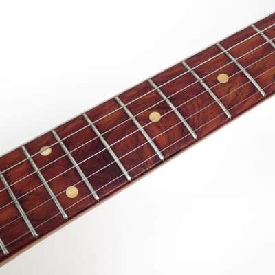 1962 Fender Jaguar - Sunburst - Rare Factory BUBINGA Fingerboard - First Year - Original Case, Strap & Bridge Cover image 15