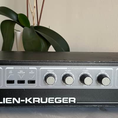 Gallien-Krueger 400RB-II Vintage Rackmount Bass Head Early 1990s 200W Black - Iconic GK Growl Bild 2