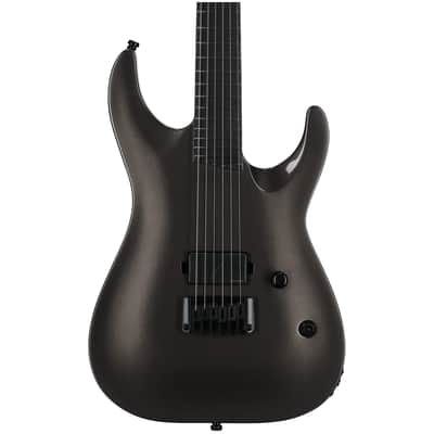ESP LTD Mick Thomson MT-1 Electric Guitar (with Case), Obsidian Metallic image 4