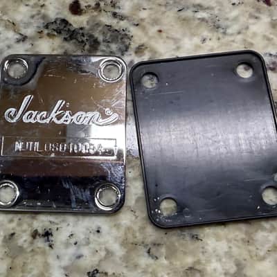 Jackson Neck plate with serial number - Chrome image 5