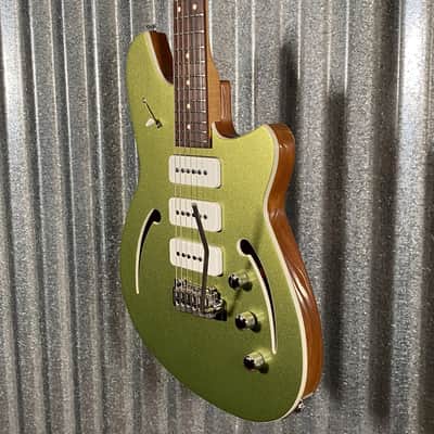 Reverend Kingbolt Air 390 Metallic Limeade Guitar #71003 image 5