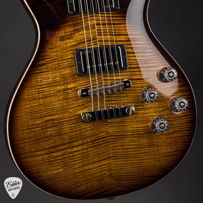 PRS Eddie's Guitars Wood Library McCarty 594 Singlecut Brazilian/Rosewood Neck - Black Gold Burst #417393 image 6