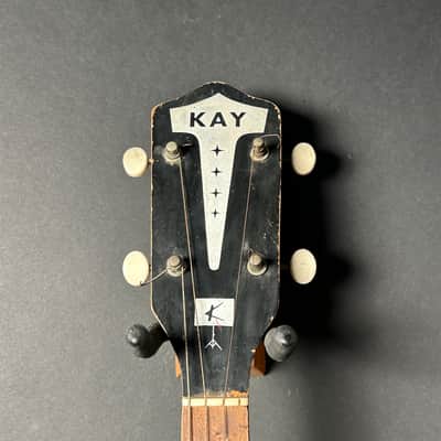 Kay Open Back Banjo 1950s - Natural image 9