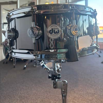 DW 5.5x14 Black Nickel Snare Drum image 1