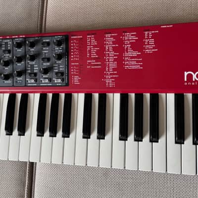Nord Lead A1 49-Key 26-voice Polyphonic Synthesizer 2014 - 2022 - Red image 2