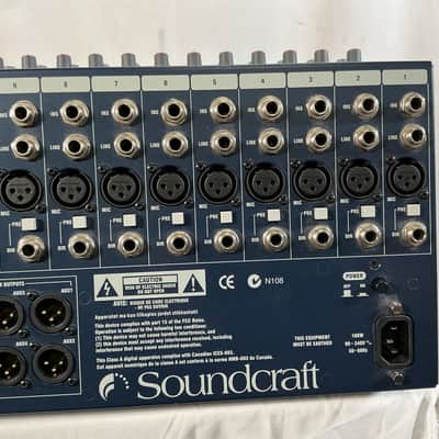Soundcraft GB2R 16-Channel Rackmount Mixer 2010s - Blue image 14