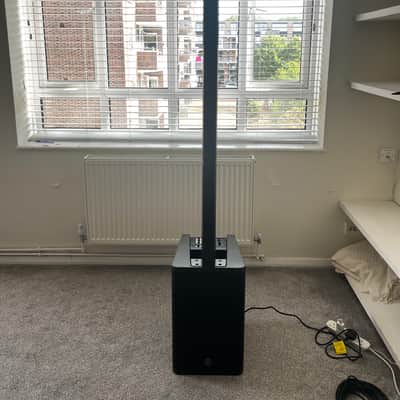 Yamaha STAGEPAS 1K mkII 1100-Watt Column Speaker Portable PA System 2022 - Present - Black image 3