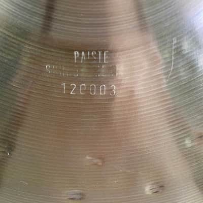 Paiste 18" Sound Creation Dark Crash Cymbal 1981 - Traditional image 4