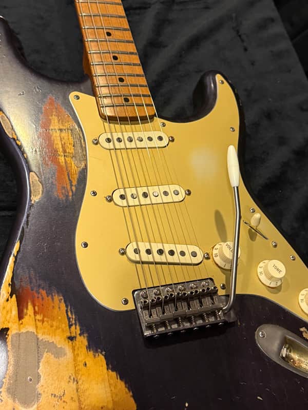 Oswald Guitars OS 2024 - Dark Purple over Sunburst image 1