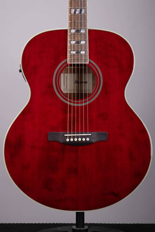 Ibanez AJ70M1E Jumbo Acoustic-Electric Guitar – Solid Sitka Spruce Top image 1