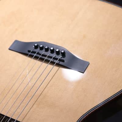 Godin A6 ULTRA Mahogany Deluxe Natural HG "B-Stock" Electro-Acoustic Guitar w/Bag image 13