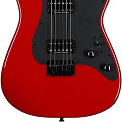 Charvel Pro-Mod Plus So-Cal Style 1 HH HT E Electric Guitar. Ebony Fingerboard, Ferrari Red image 4