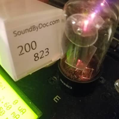 Tung-Sol Matched Pair (2) 6SN7GT tNOS AT1000 TESTED Vacuum Tubes T4 mouse ears dual triode 1952-1953 image 7